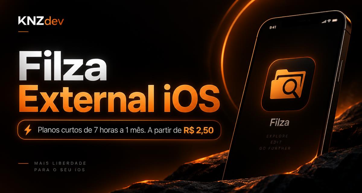 Banner do Certificado Filza External iOS